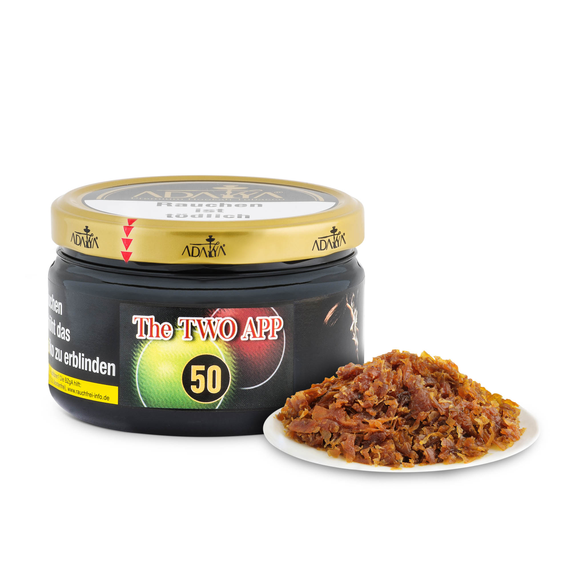 Adalya Shisha Tabak The Two App #50 200g Adalya Shisha Tabak The Two App #50 200g