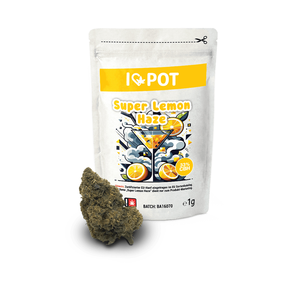 I Love Pot CBH Blüte - Super Lemon Haze 33% 1g