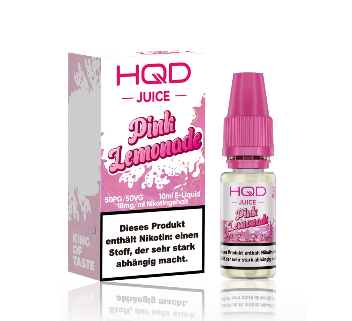 HQD Juice Liquid Pink Lemonade 10ml 18mg HQD Juice Liquid Pink Lemonade 10ml 18mg