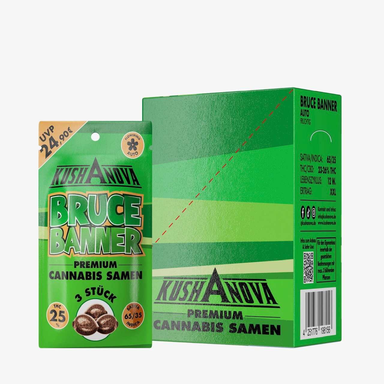 Kushanova Cannabissamen Bruce Banner Kushanova Cannabissamen Bruce Banner