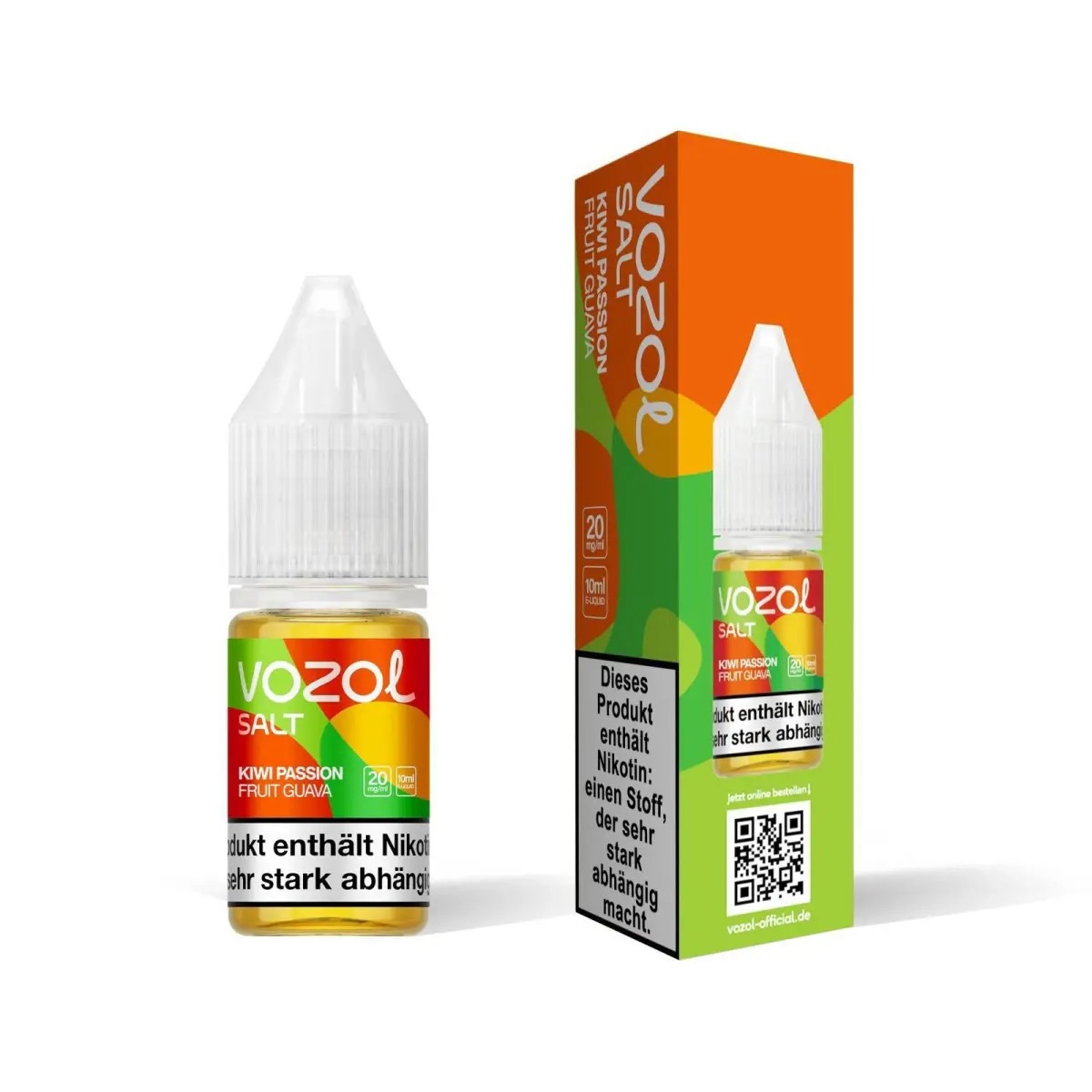 Vozol - Kiwi Passion Fruit Guava Nikotinsalz Liquid 10ml | 20mg/ml