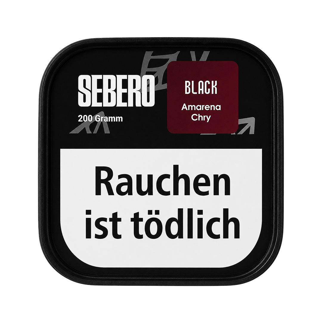 Sebero Darkblend Shisha Tabak Black Amarena Cherry 200g
