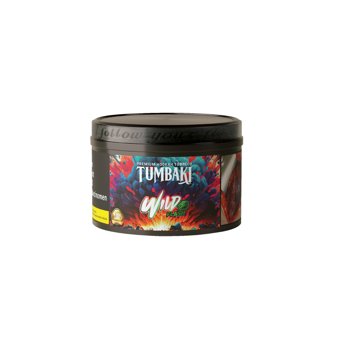 Tumbaki Shisha Tabak Wild Flash 200g