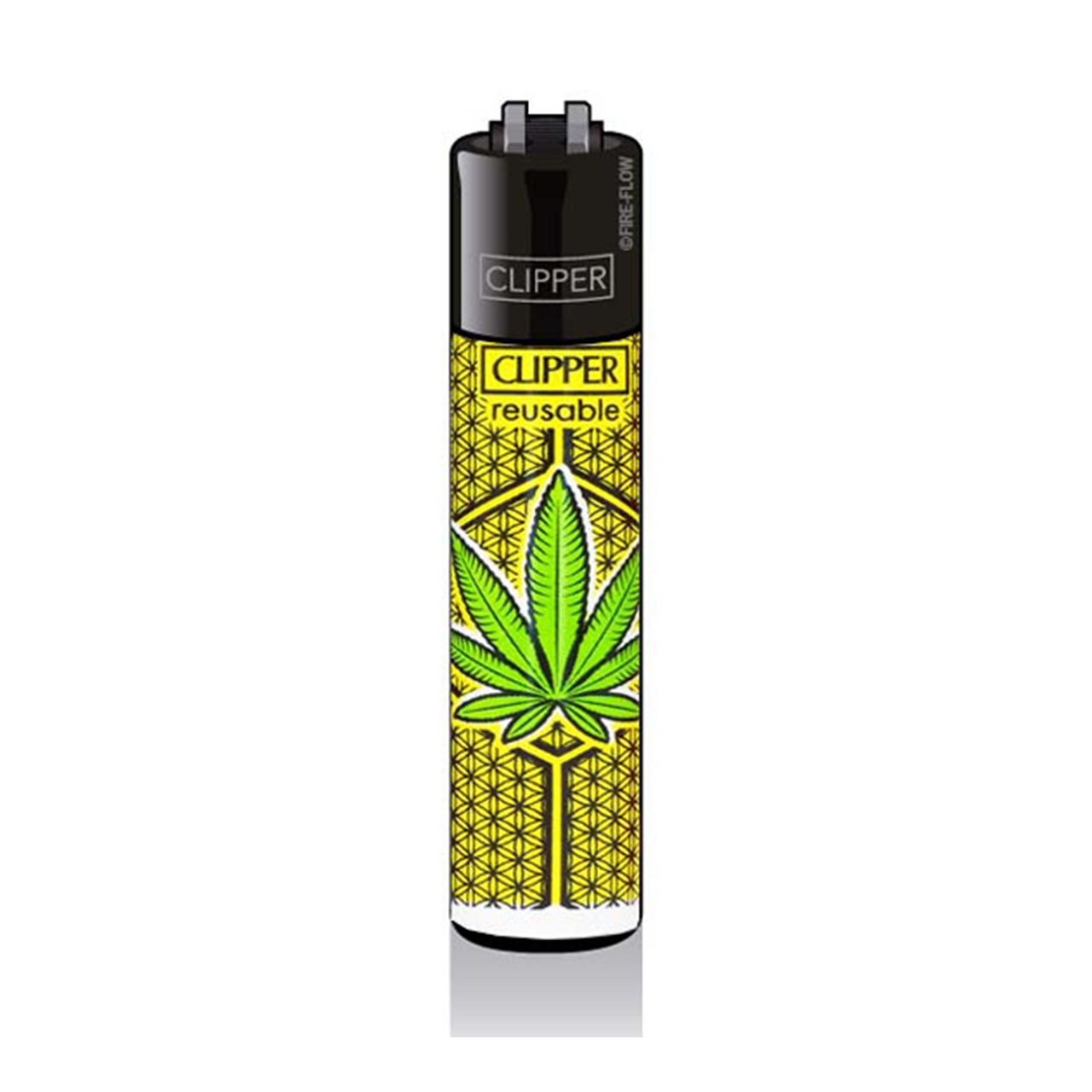 Clipper Feuerzeug Leaves 38 Collection Gelb Clipper Feuerzeug Leaves 38 Collection Gelb