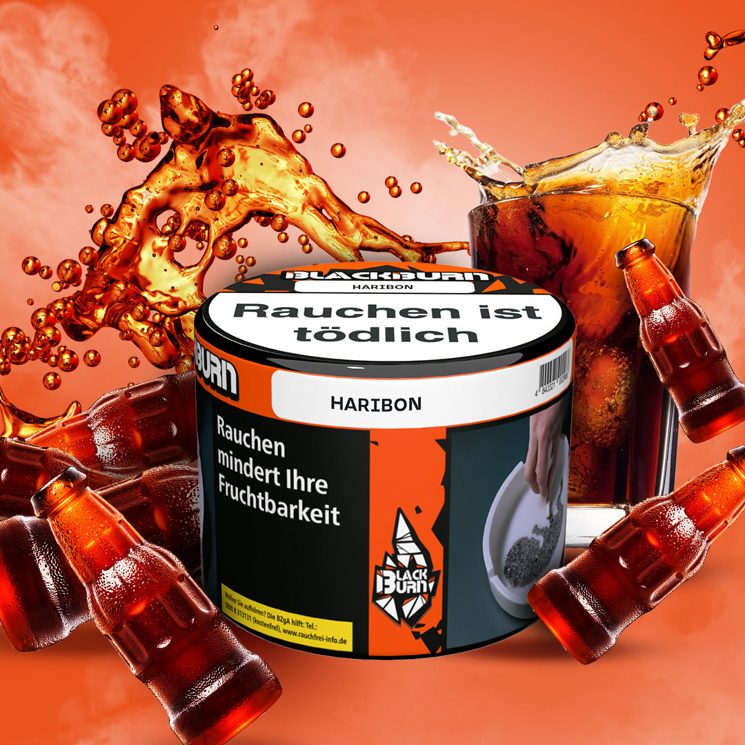 Blackburn Darkblend Shisha Tabak Haribon 200g Blackburn Darkblend Shisha Tabak Haribon 200g