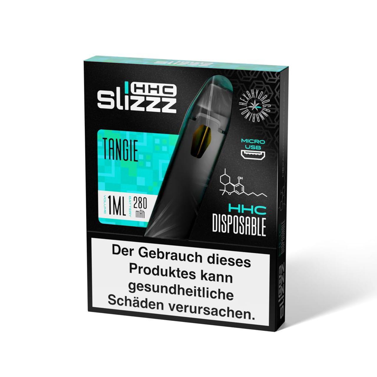 Slizzz HHC Vape Einweg E-Zigarette Tangie (95%)