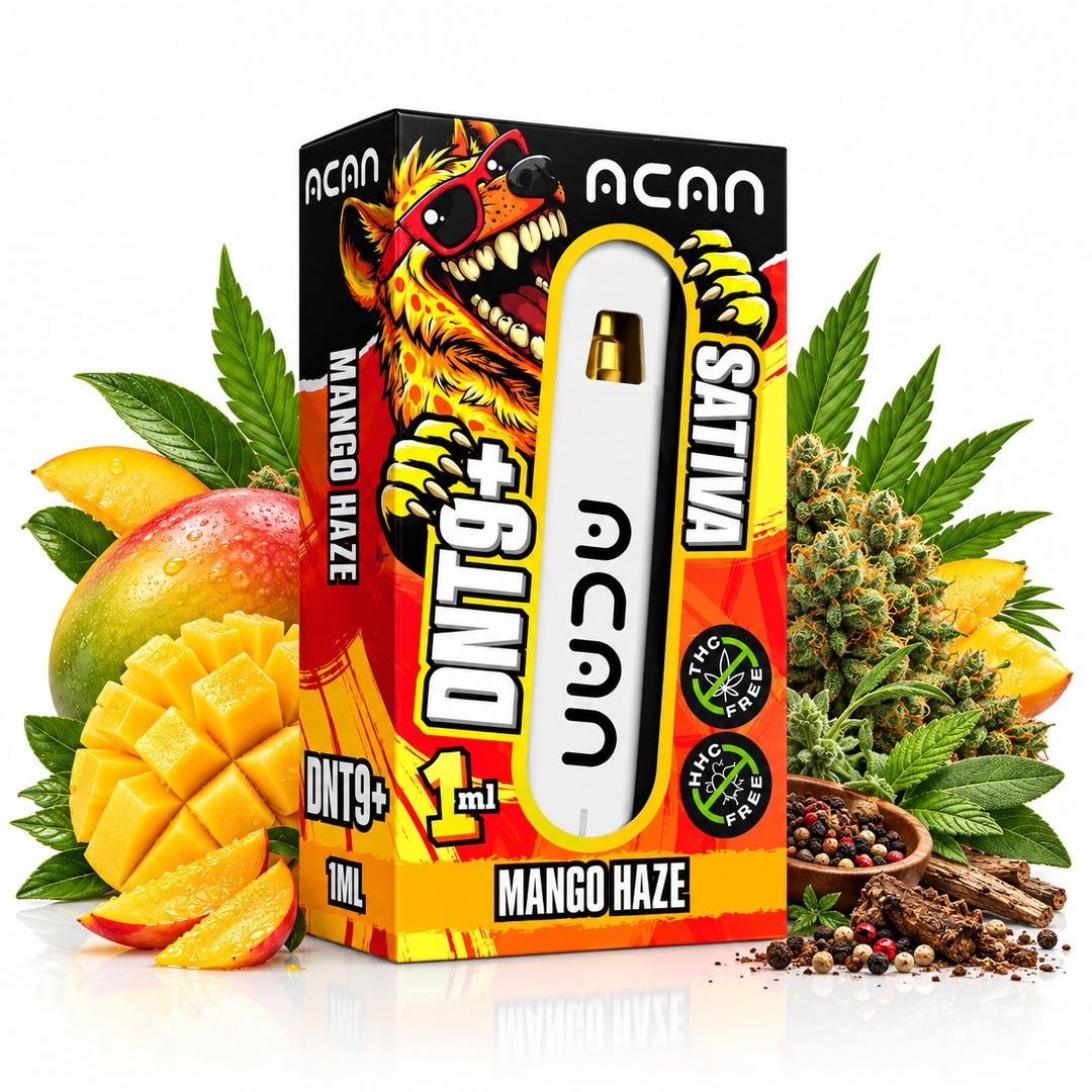 Acan DNT-9+ Vape Mango Haze 1ml Acan DNT-9+ Vape Mango Haze 1ml