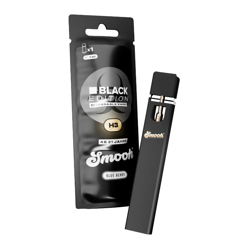 Smooh H4 Superior Blend Vape Black Edition 1ml