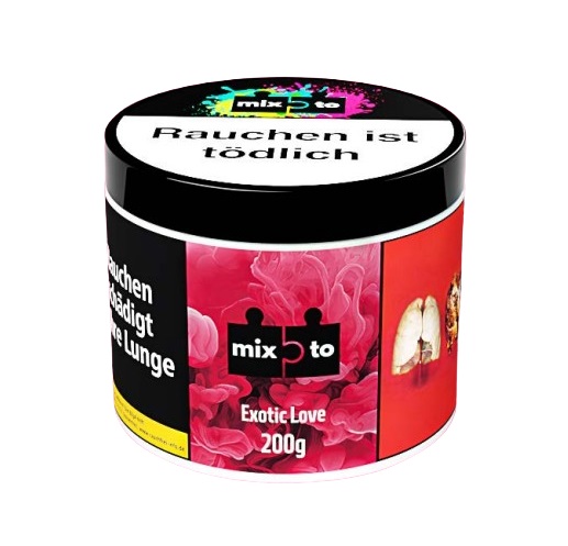 Mixto Shisha Tabak - Exotic Love 200g