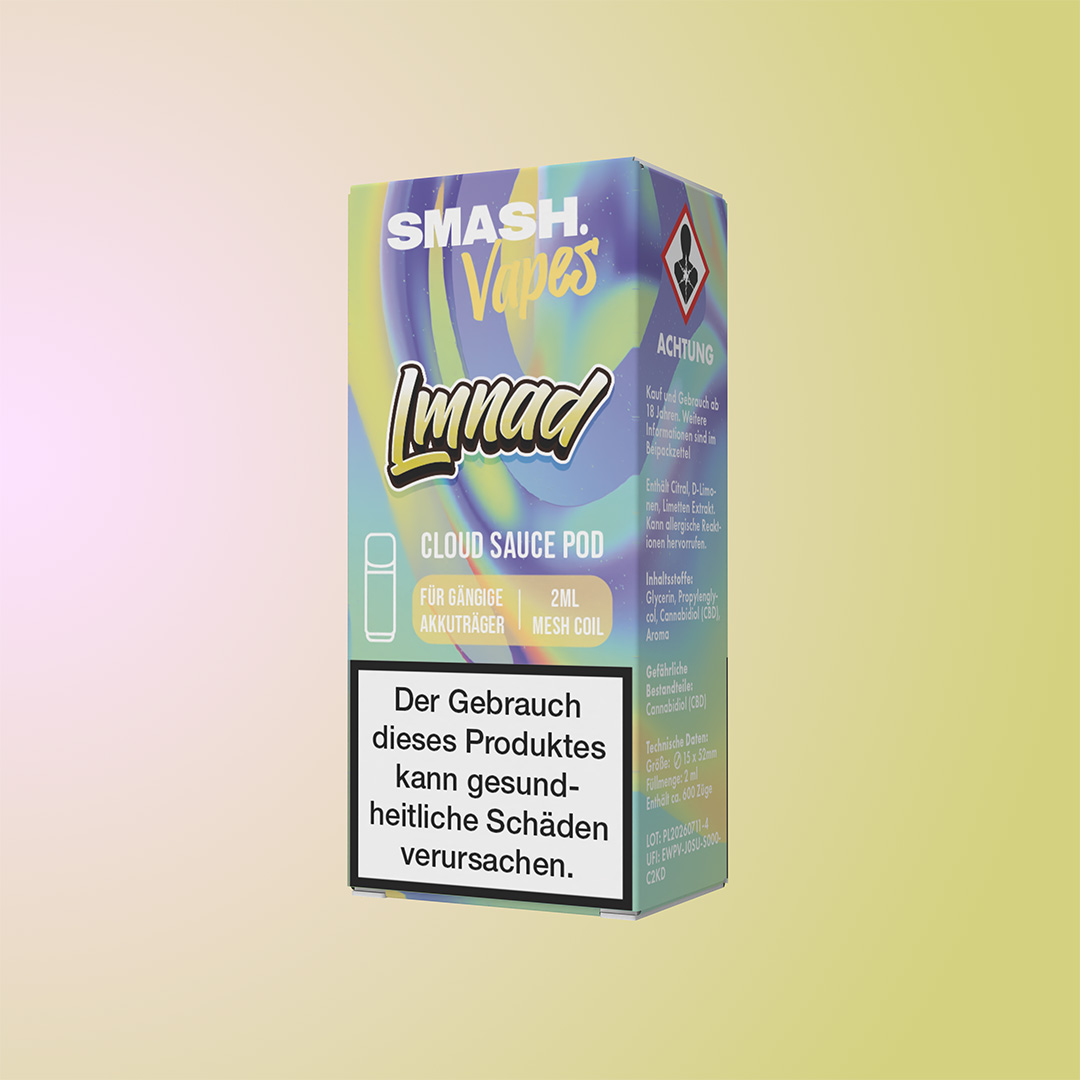 Smash Super Sauce Pod Lemonade 2ml Smash Super Sauce Pod Lemonade 2ml