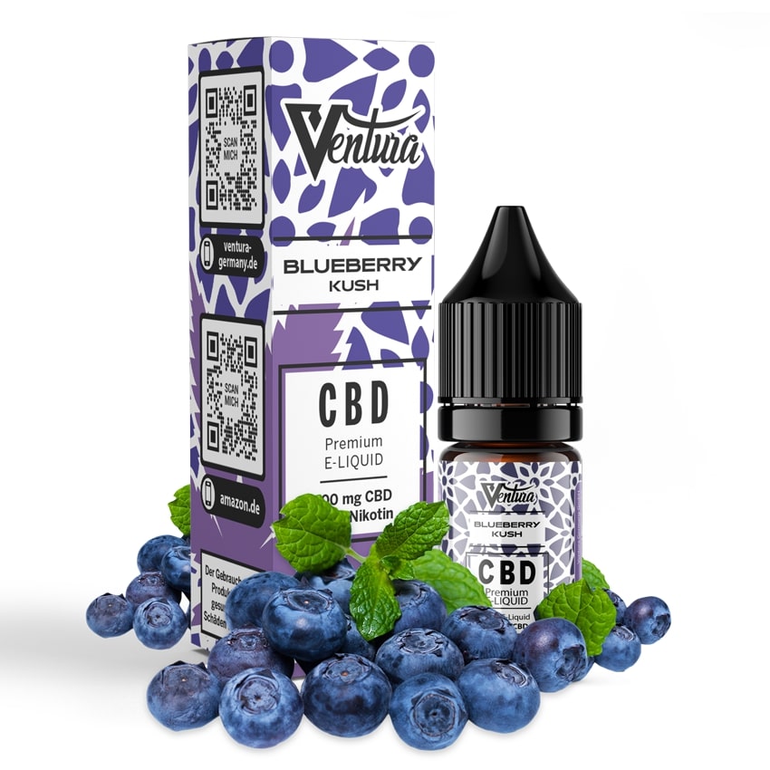 Ventura - Blueberry Kush CBD Liquid 10ml | 600mg