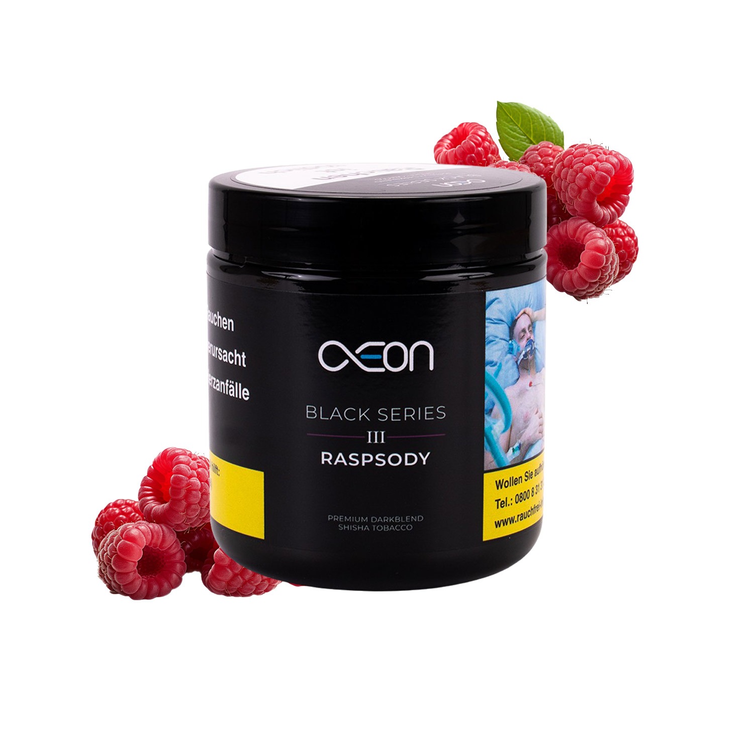 AEON Shisha Tabak Black Series Raspsody 200g AEON Shisha Tabak Black Series Raspsody 200g