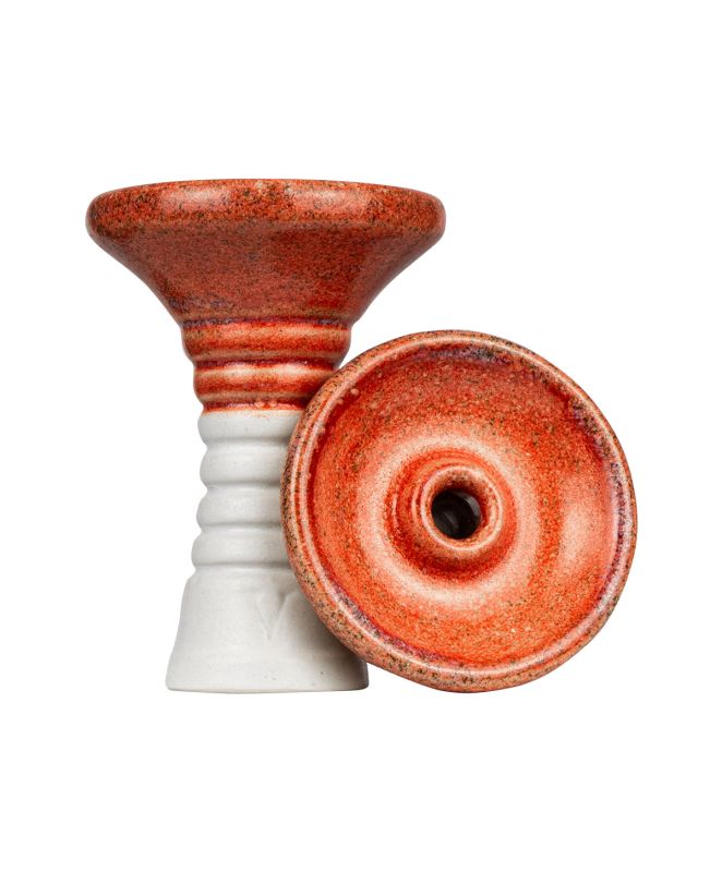 Vandenberg V1 Shisha Kopf Weiß Rot