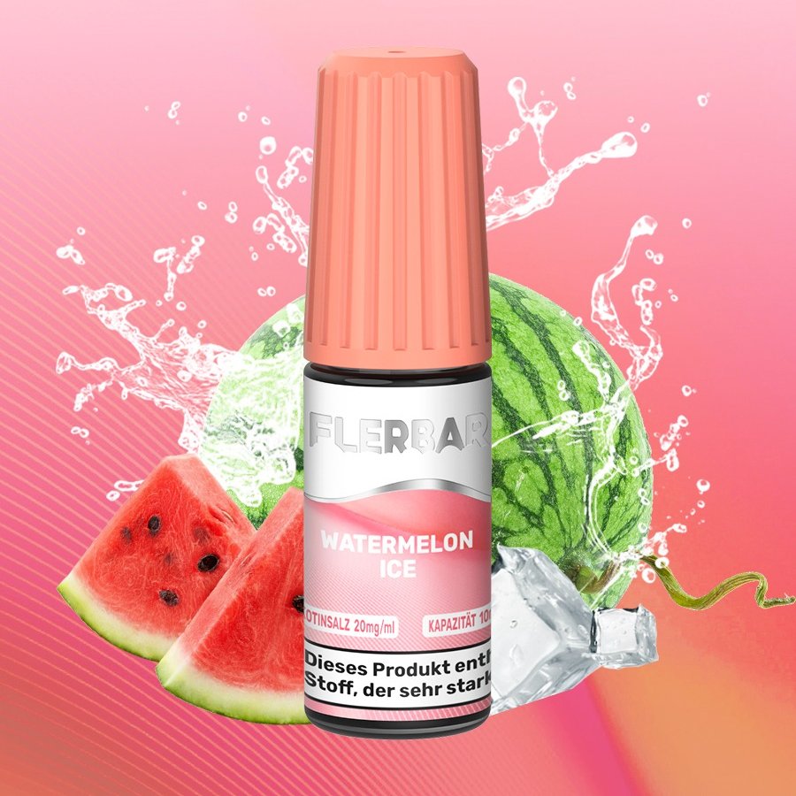 Flerbar - Watermelon Ice Nikotinsalz Liquid 10ml | 20mg/ml