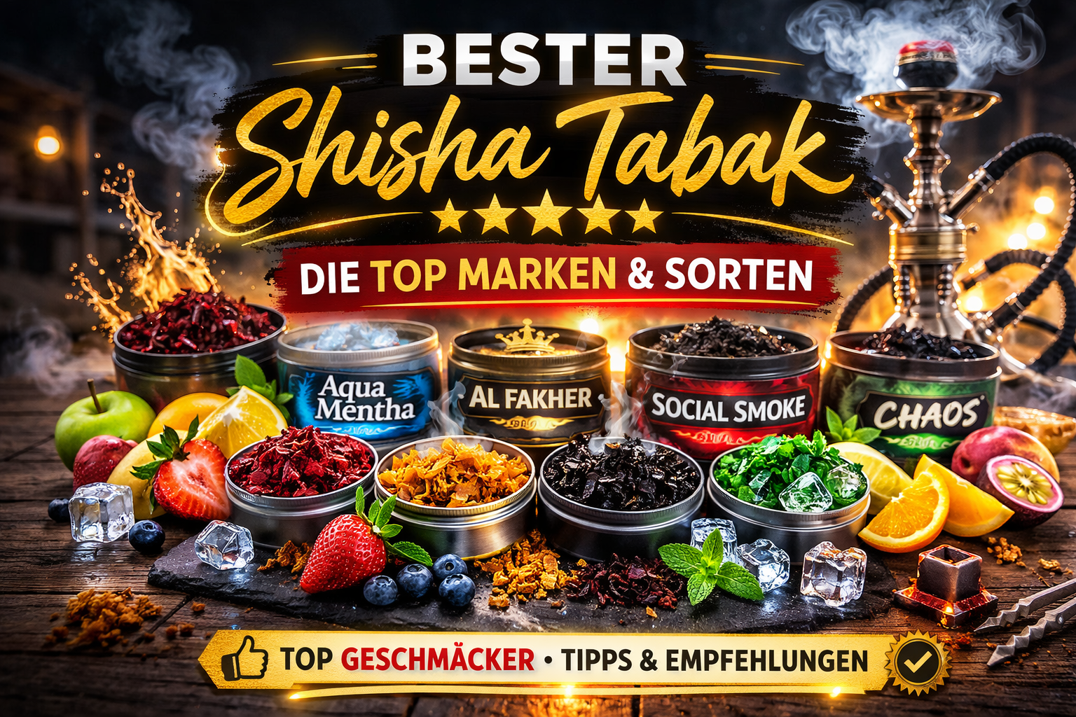 Bester Shisha Tabak 2026 Bester Shisha Tabak 2026