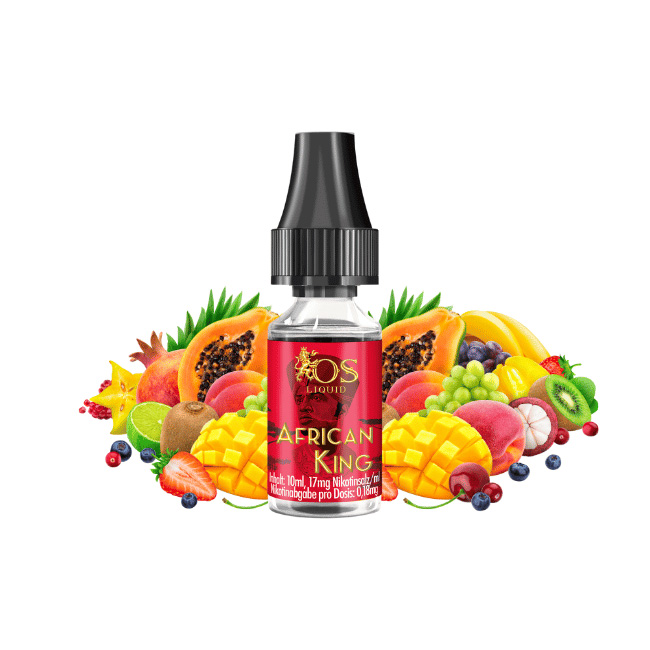OS Liquid African King 10ml 17mg OS Liquid African King 10ml 17mg