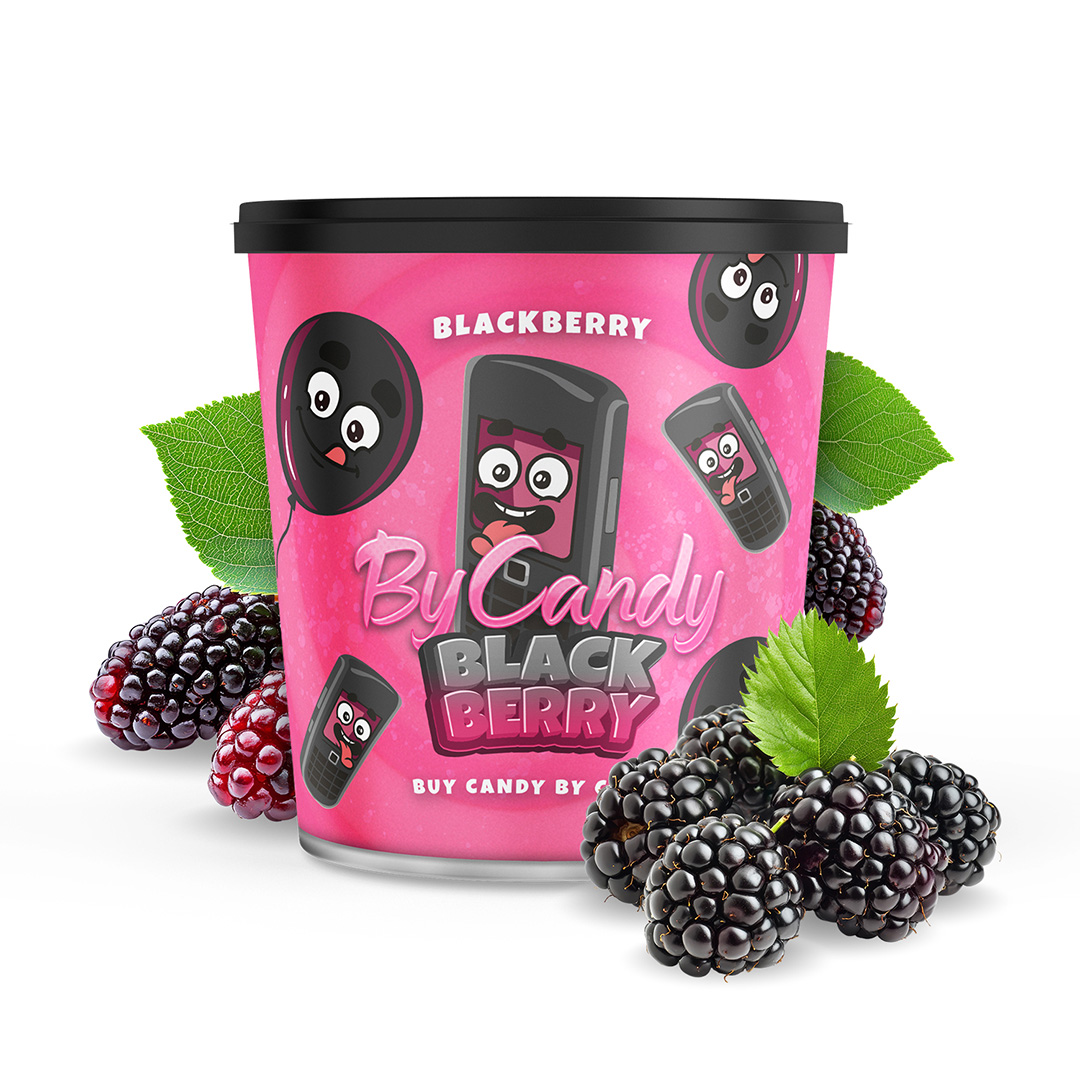 By Candy Virginia Shisha Tabak Blackberry 200g