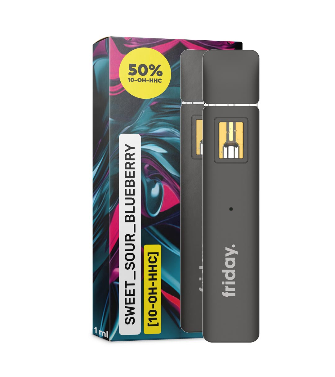 Friday 10-OH-HHC Vape Sweet Sour Blueberry Friday 10-OH-HHC Vape Sweet Sour Blueberry