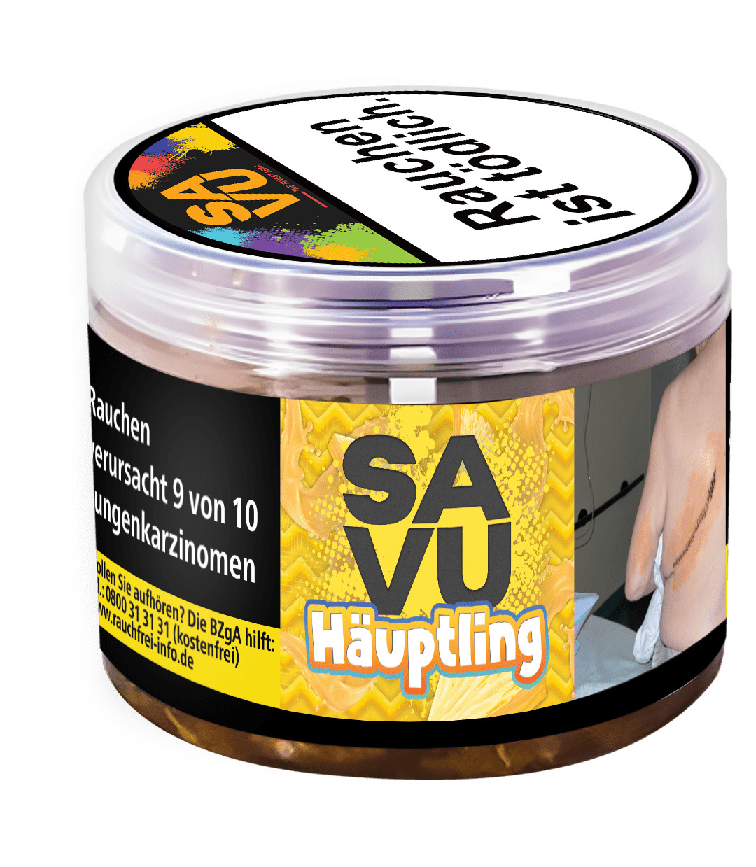 Savu Shisha Tabak Häuptling 200g Savu Shisha Tabak Häuptling 200g