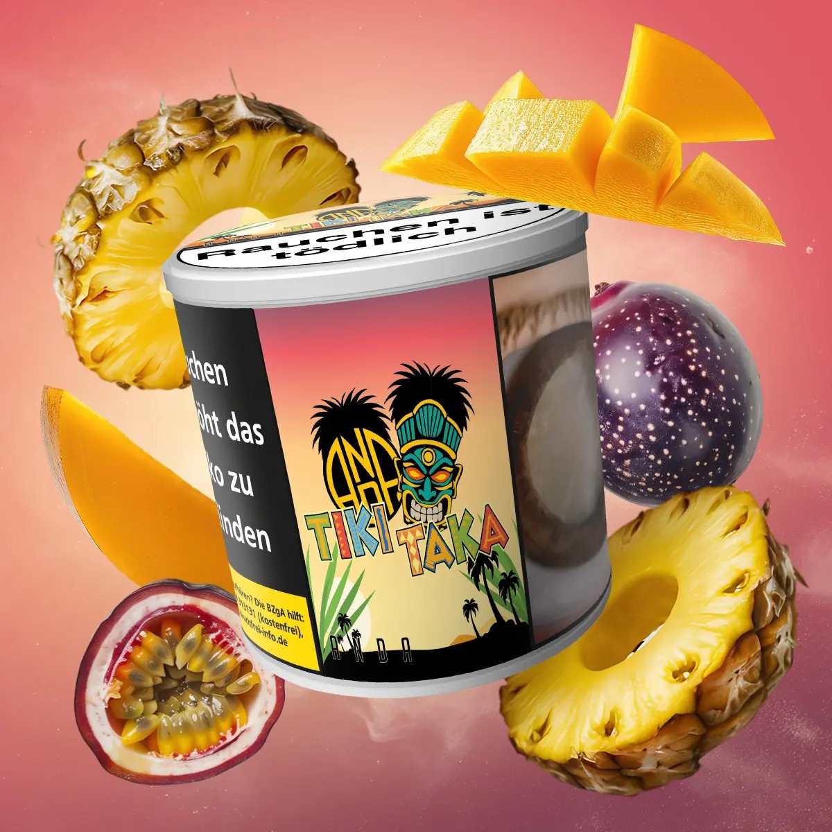 Anda Shisha Tabak - Tiki Taka 200g