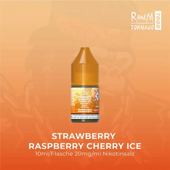 Randm Tornado Strawberry Raspberry Nic Salt Liquid 10ml 20mg Randm Tornado Strawberry Raspberry Nic Salt Liquid 10ml 20mg
