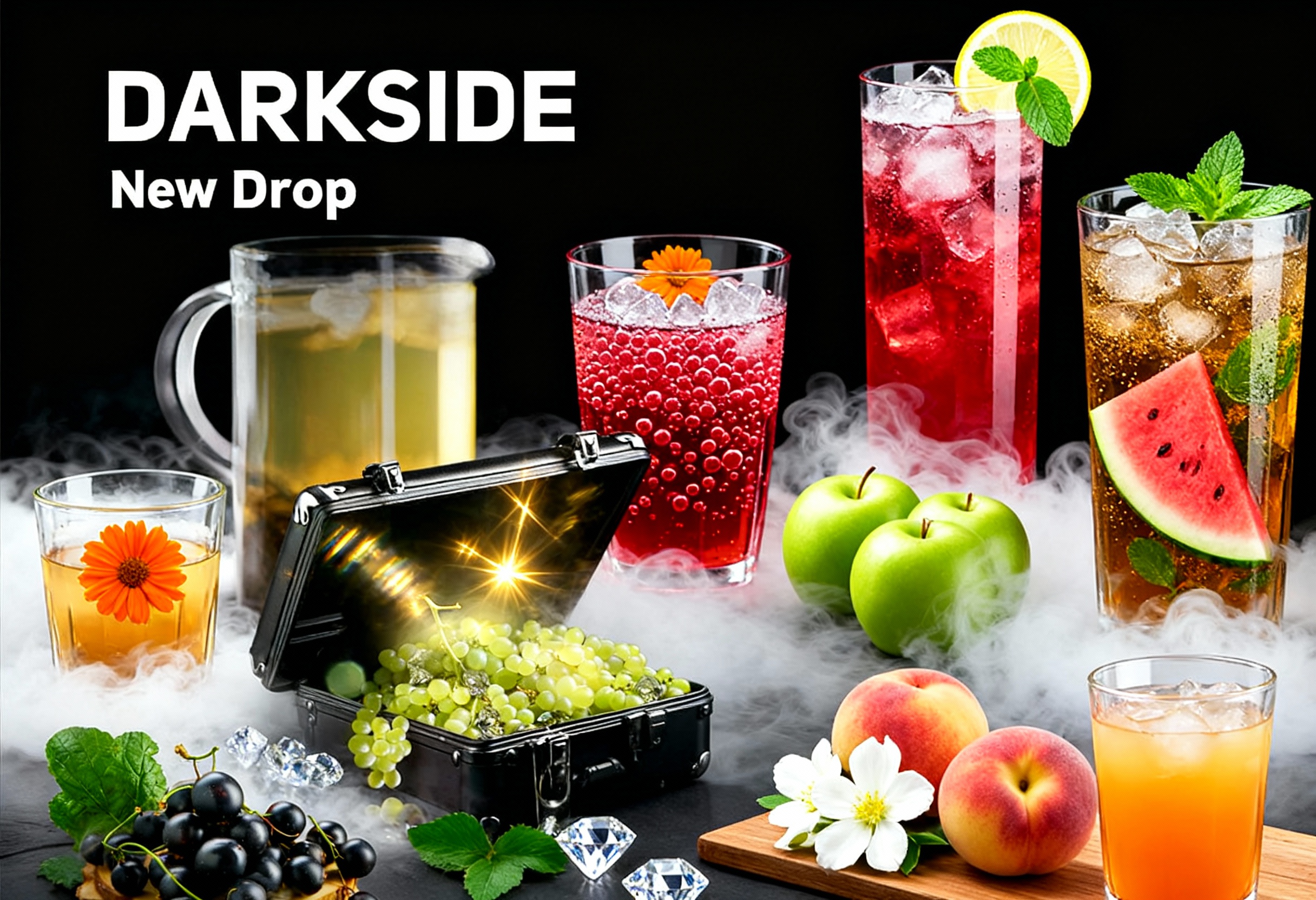 Darkside Shisha Tabak: Neuer Drop mit frischen Core & Shake Sorten