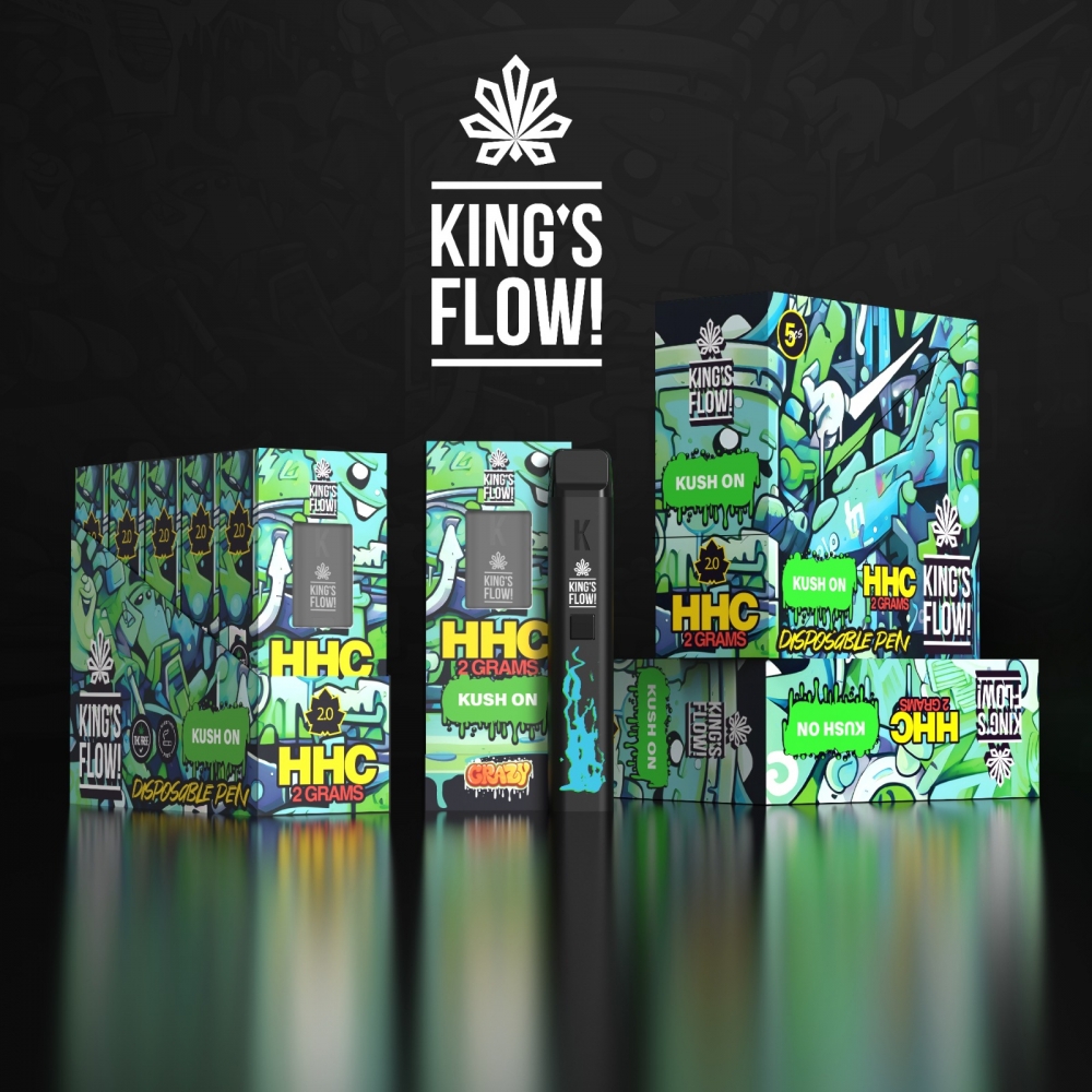 King's Flow! HHC Vape - Kush On 2ml