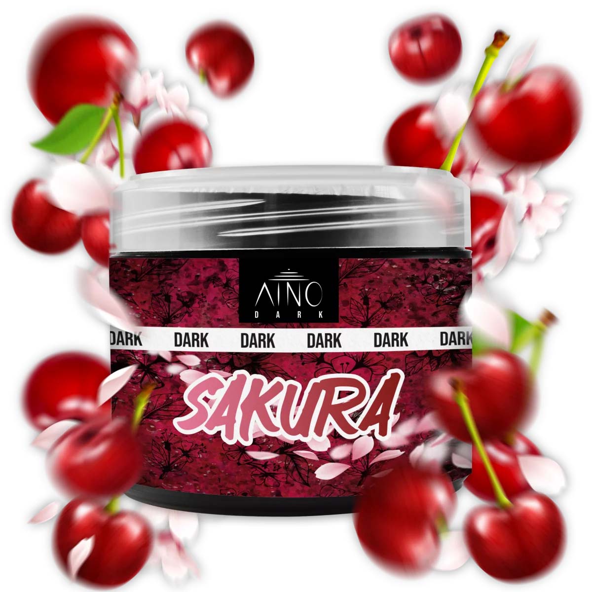 Aino Shisha Tabak - Lady Sakura 200g Dark