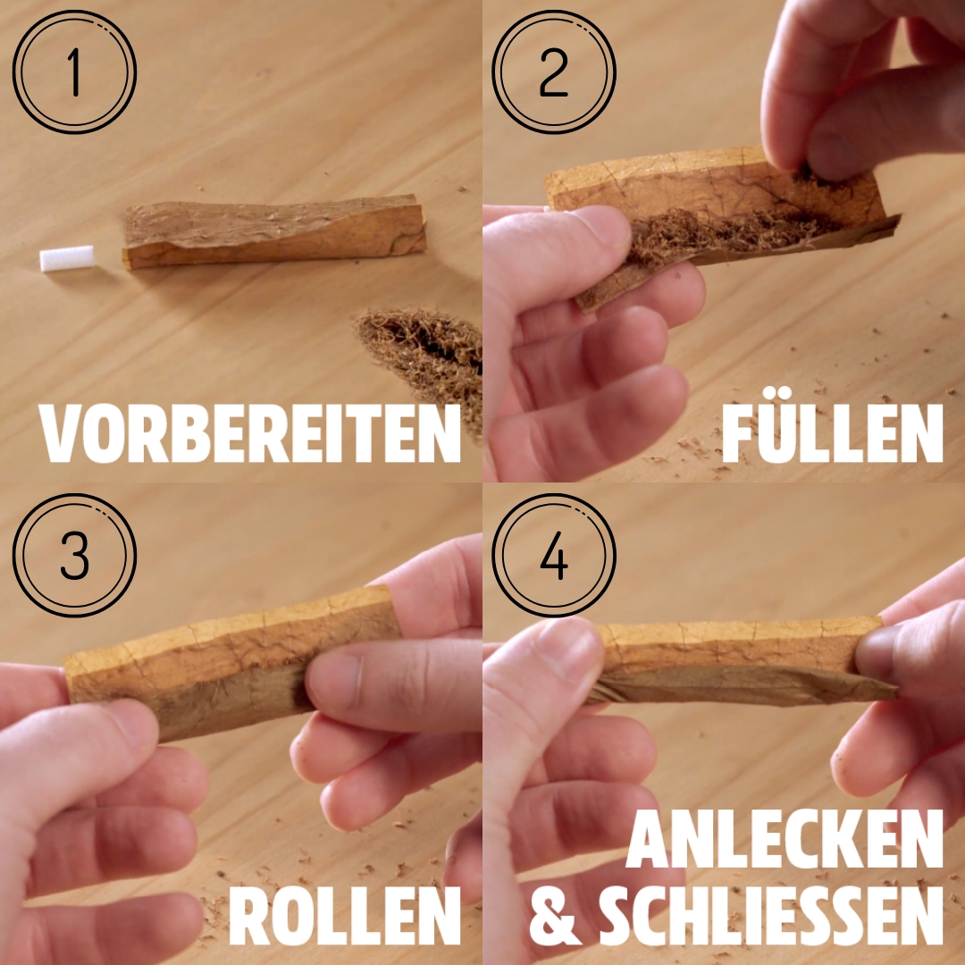 Al Capone Tobacco Leaf Drehanleitung Al Capone Leaves Drehanleitung