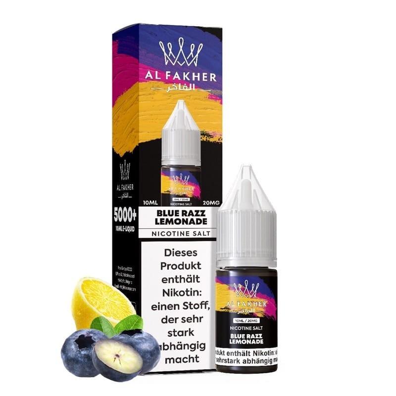 Al Fakher - Blue Razz Lemonade Nikotinsalz Liquid 10ml | 20mg/ml