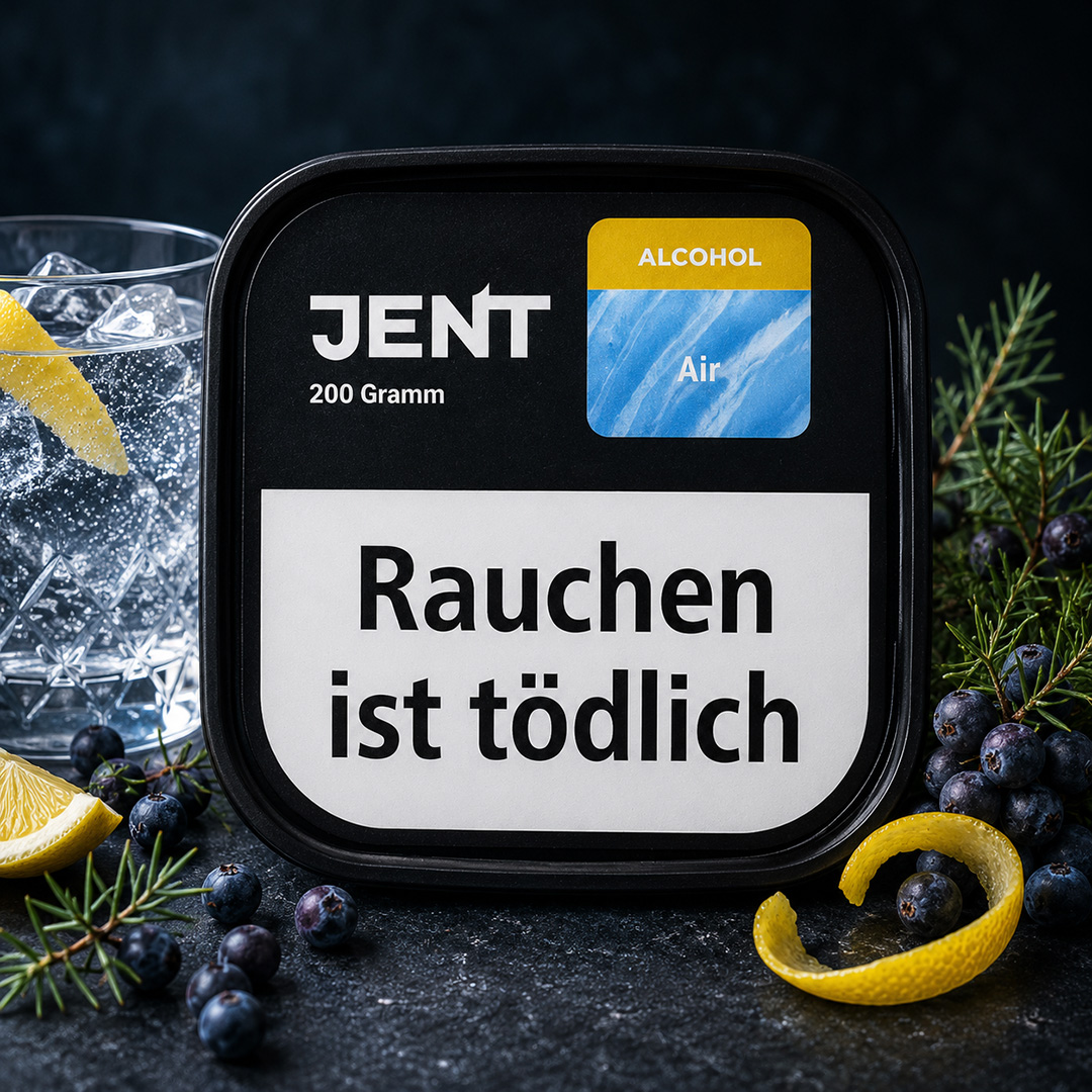 Jent Darkblend Shisha Tabak Alcohol Line Air 200g