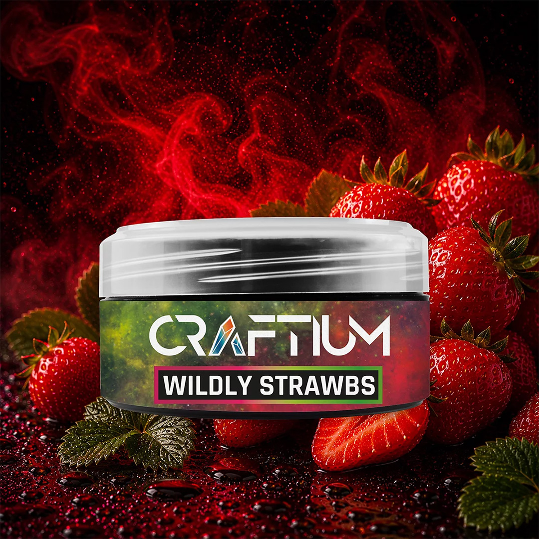 Craftium Darkblend Shisha Tabak Wild Strawberry 100g
