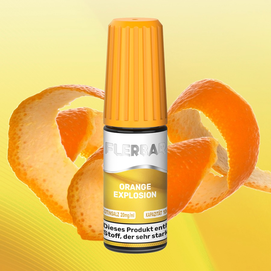 Flerbar Liquid Orange Explosion 10ml 20mg Flerbar Liquid Orange Explosion 10ml 20mg