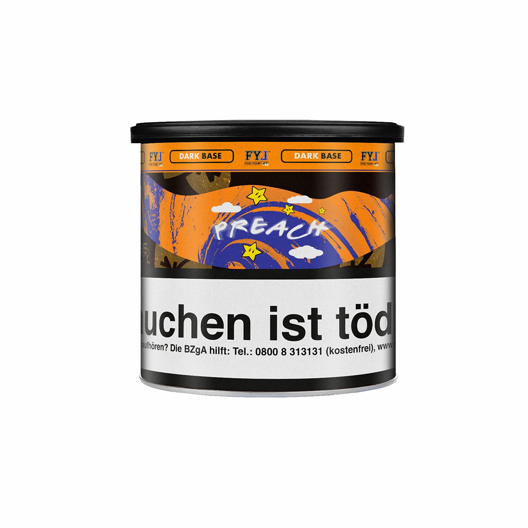Fog Your Law Pfeifentabak Dark Preach 65g
