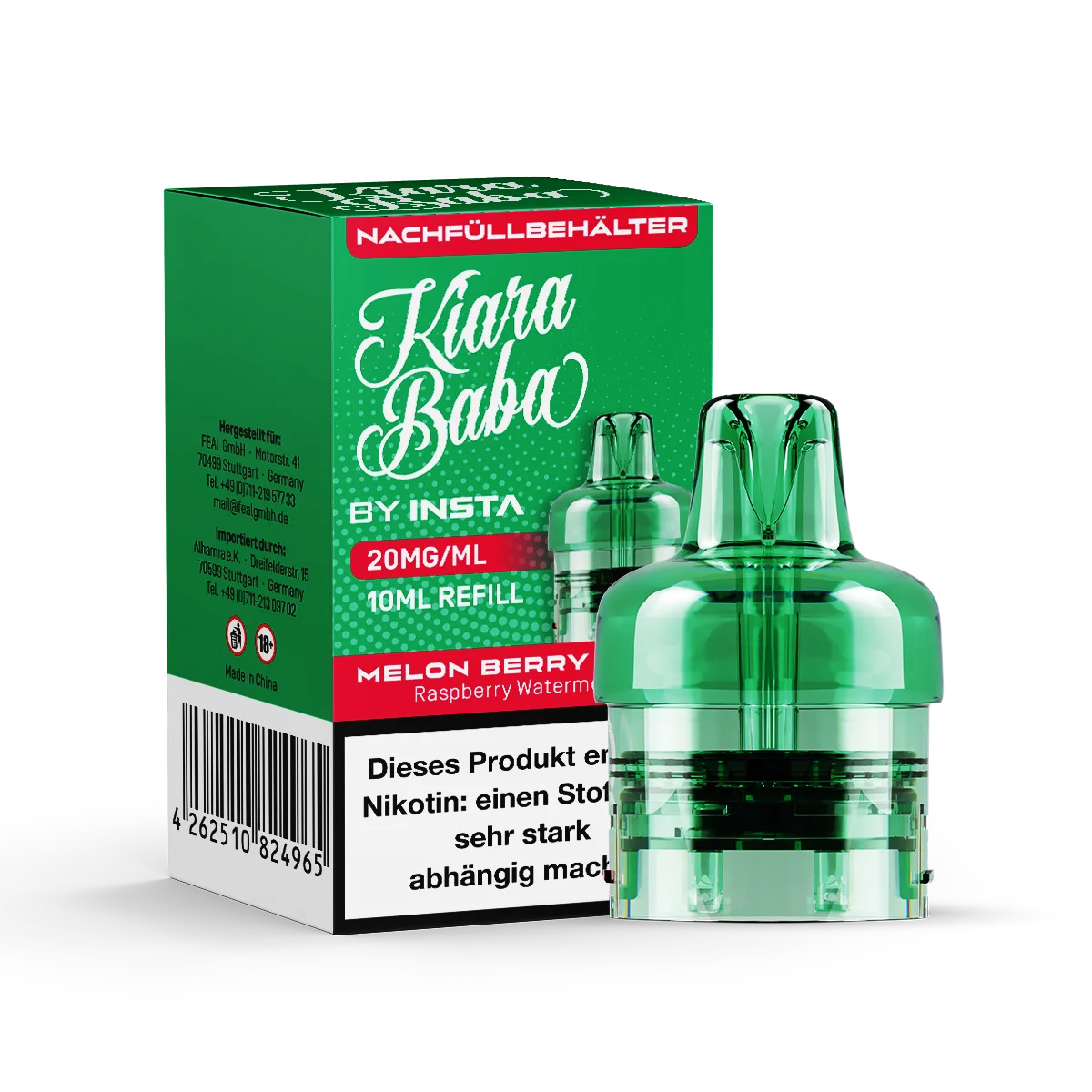 Kiara Baba 10K Pod - Melon Berry Miami 10ml