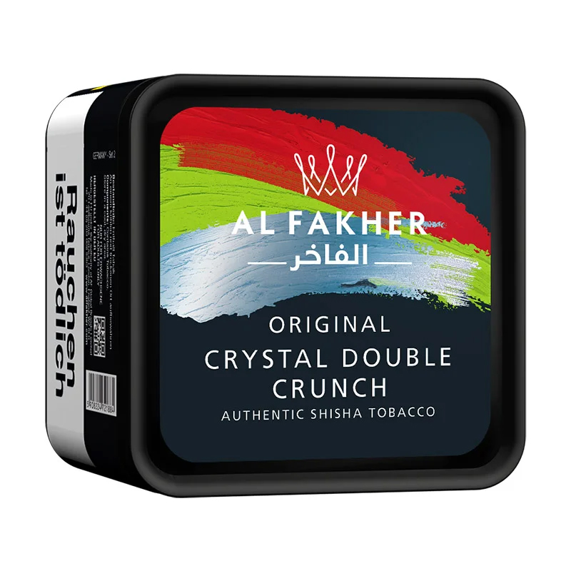 Al Fakher Virginia Shisha Tabak Crystal Double Crunch 1kg