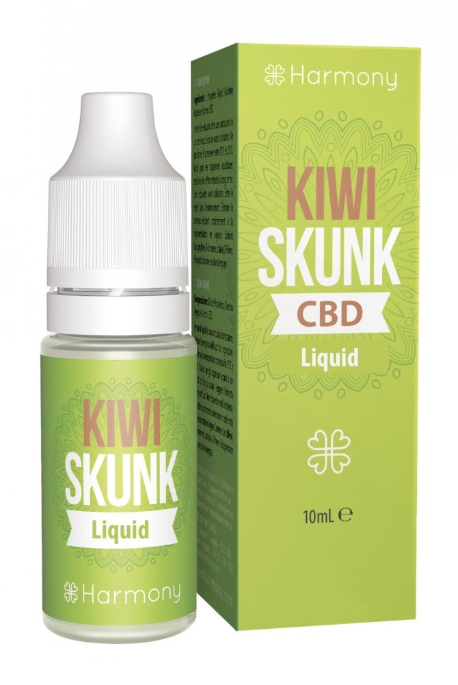 Harmony CBD Liquid Kiwi Skunk 10ml 300mg Harmony CBD Liquid Kiwi Skunk 10ml 300mg
