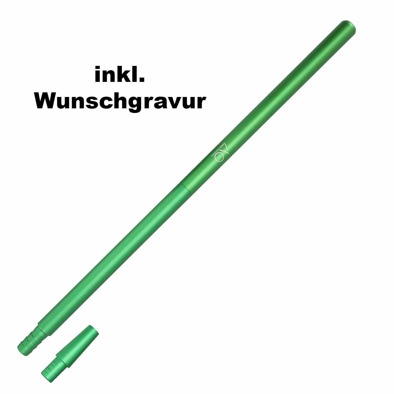 Alumundstück AO - XL Liner - Grün (inkl. Gravur)
