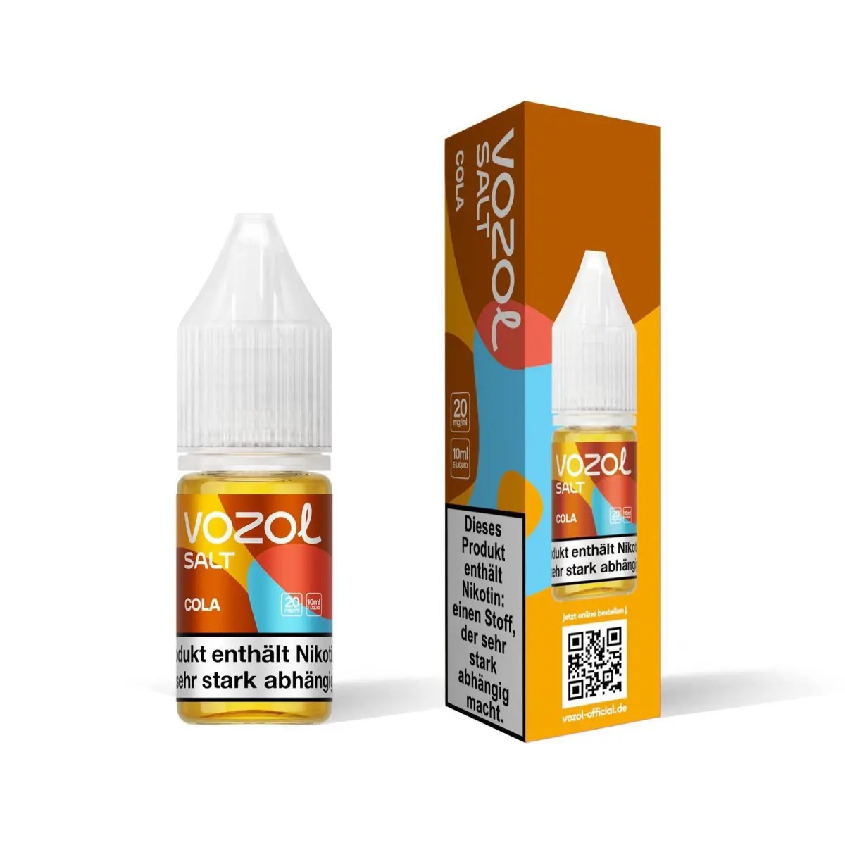 Vozol - Cola Nikotinsalz Liquid 10ml | 20mg/ml