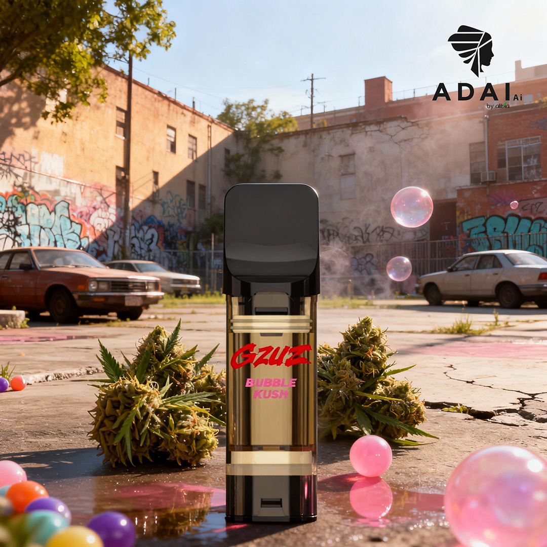 Gzuz H3 Superior Blend Pod - Bubble Kush 1ml Gzuz H3 Superior Blend Pod - Bubble Kush 1ml