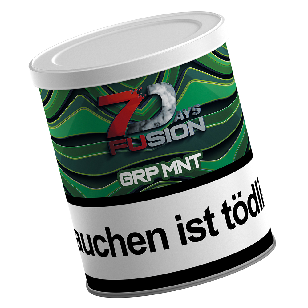 7 Days Fusion Pfeifentabak Grp Mnt 7 Days Fusion Pfeifentabak Grp Mnt