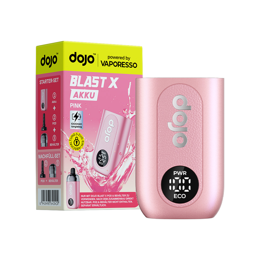 Vaporesso Dojo Blast X Akkuträger Pink Vaporesso Dojo Blast X Akkuträger Pink