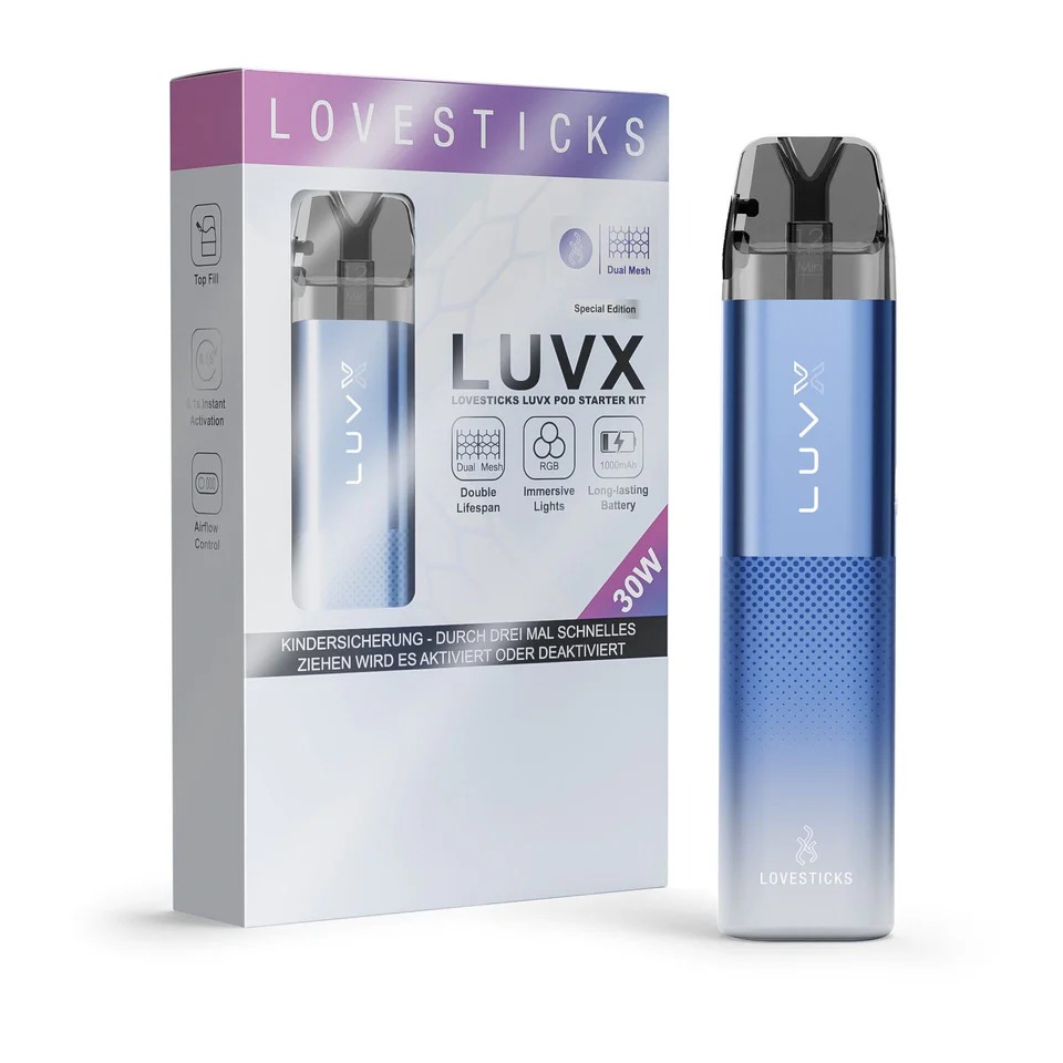 Lovesticks - LUVX Pod Kit - Blue