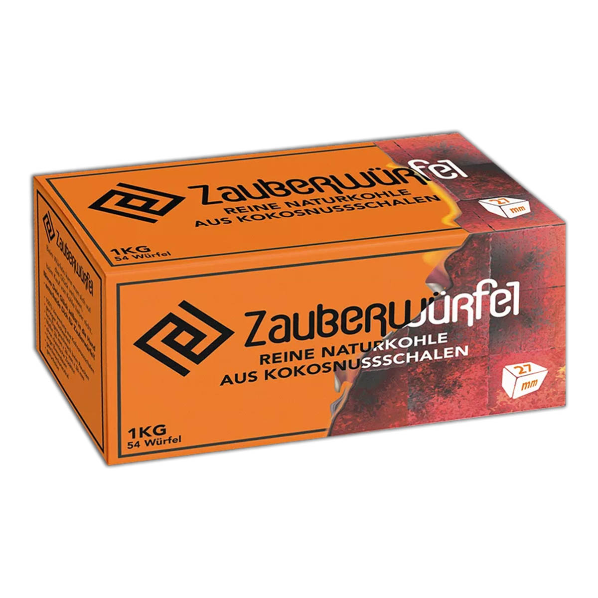 Zauberwürfel Shisha Kohle 27er 1 Kilogramm Zauberwürfel Shisha Kohle 27er 1 Kilogramm