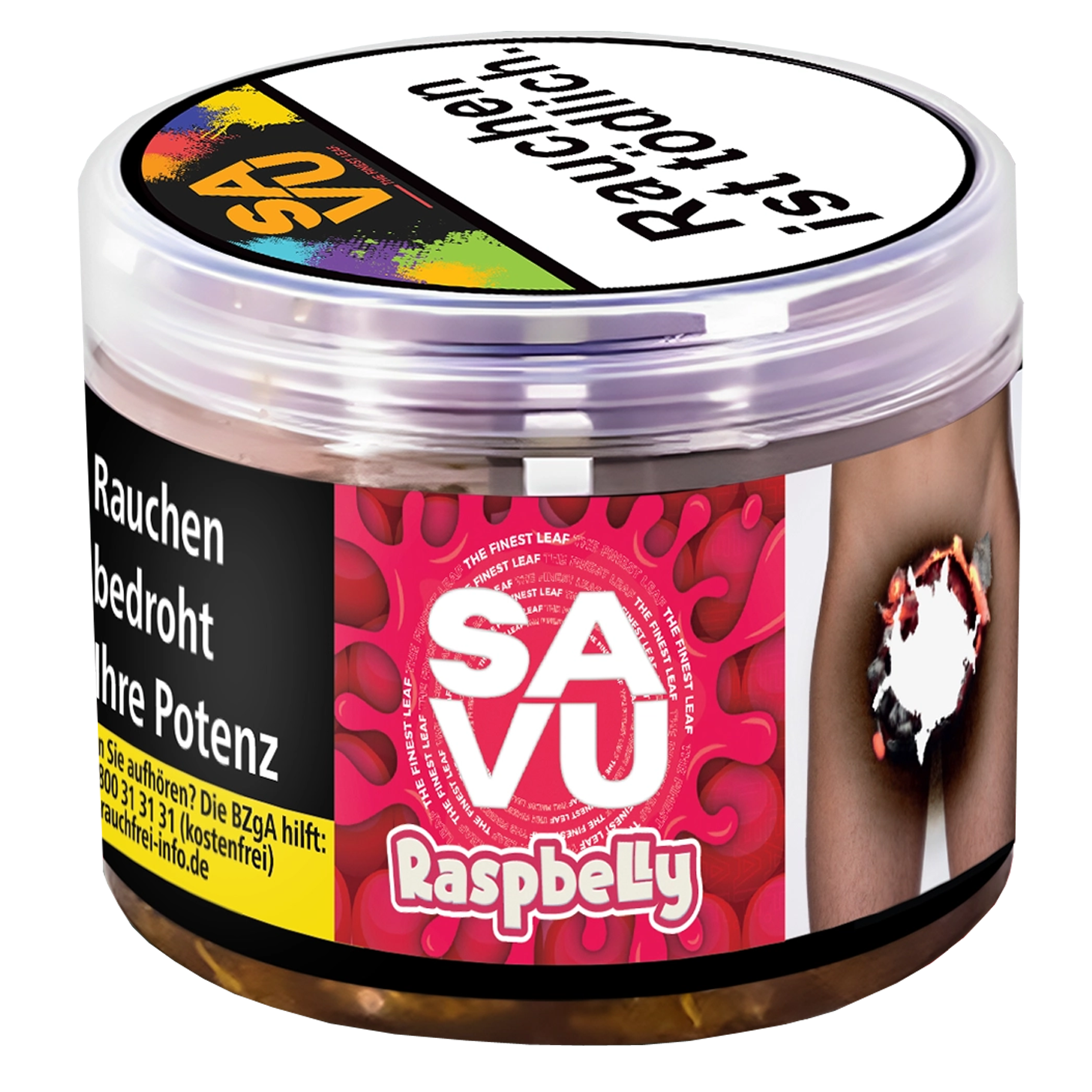 Savu Shisha Tabak - Raspbelly 200g