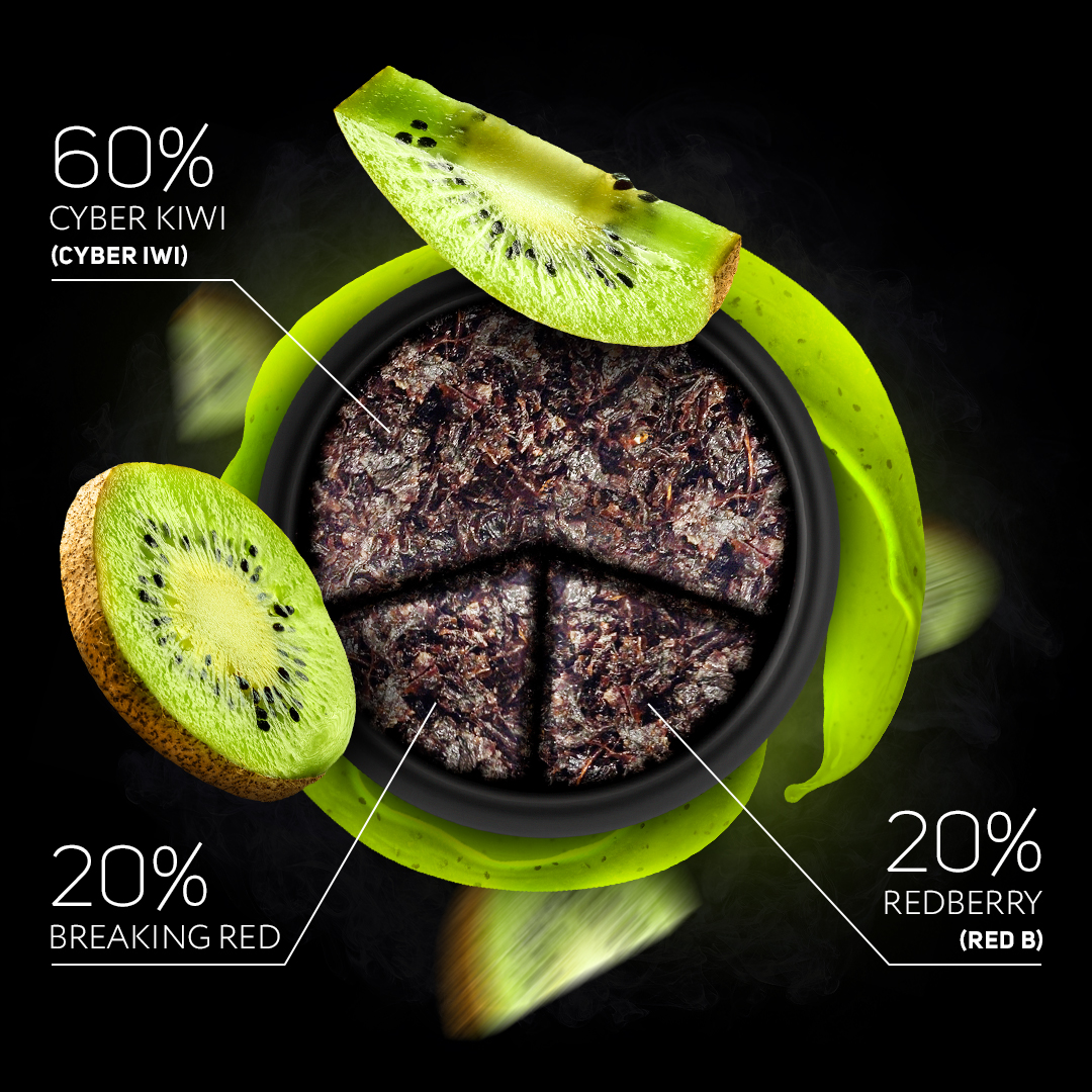 Darkside Shisha Tabak Cyber Iwi Mix 3 Darkside Shisha Tabak Cyber Iwi Mix 3