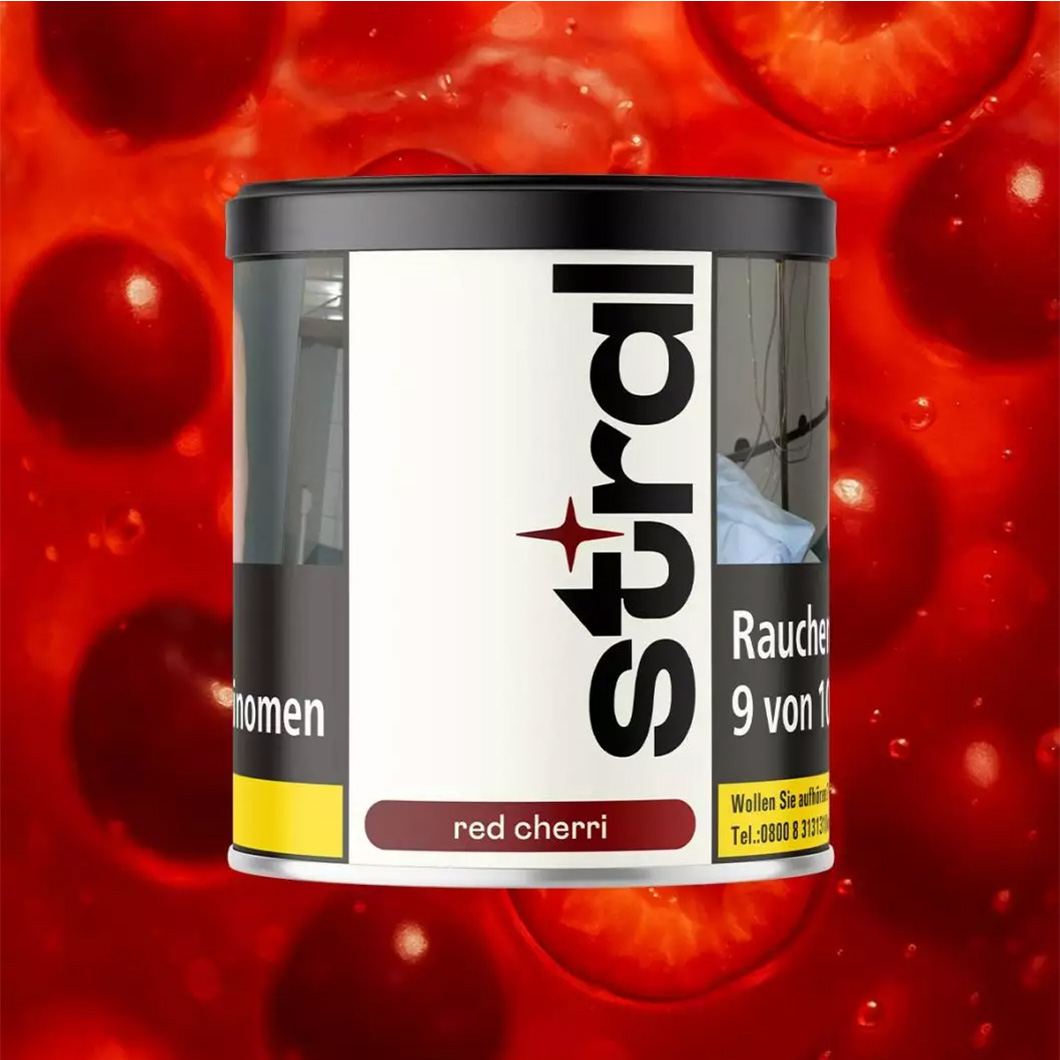 Stral Shisha Tabak Red Cherri 200g Stral Shisha Tabak Red Cherri 200g