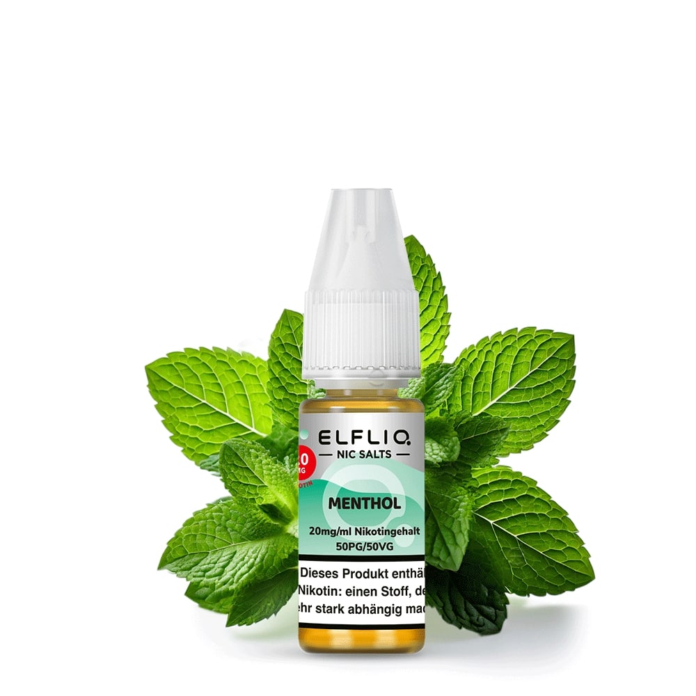 Elfliq Liquid Menthol 20mg 10ml Elfliq Liquid Menthol 20mg 10ml