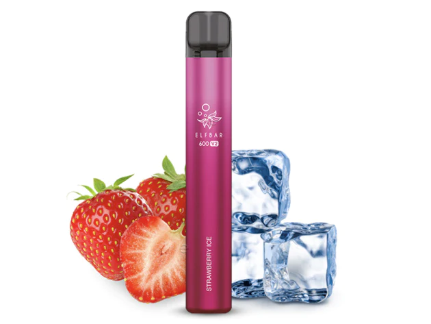 Elfbar 600 V2 Einweg E-Zigarette Vape Strawberry Ice