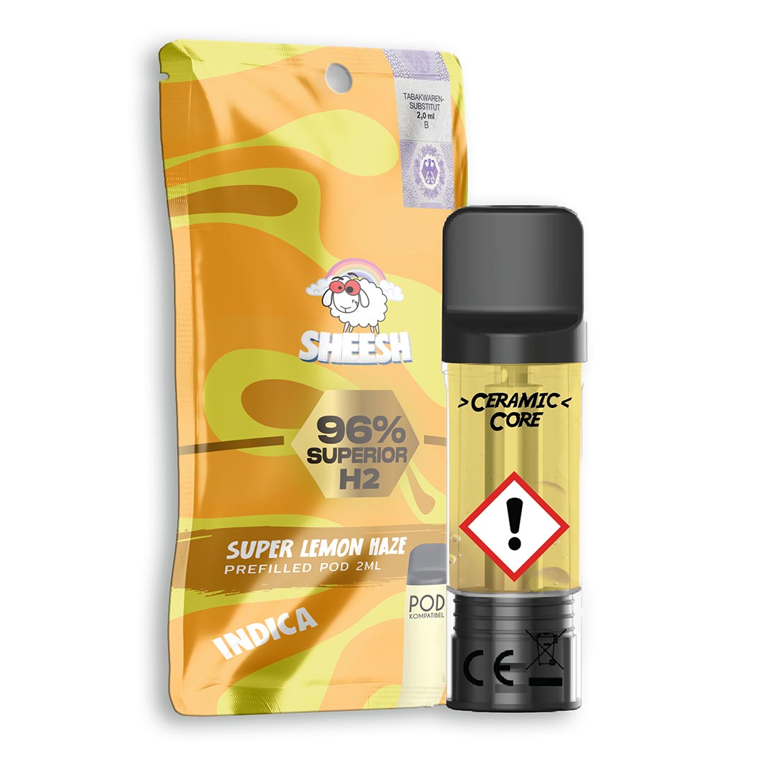 Sheesh H2 Super Lemon Haze Pod Sheesh H2 Super Lemon Haze Pod